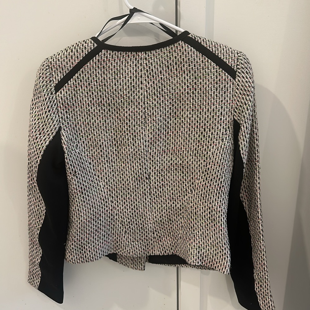 Tweed design side zip jacket - Picture 2 of 3
